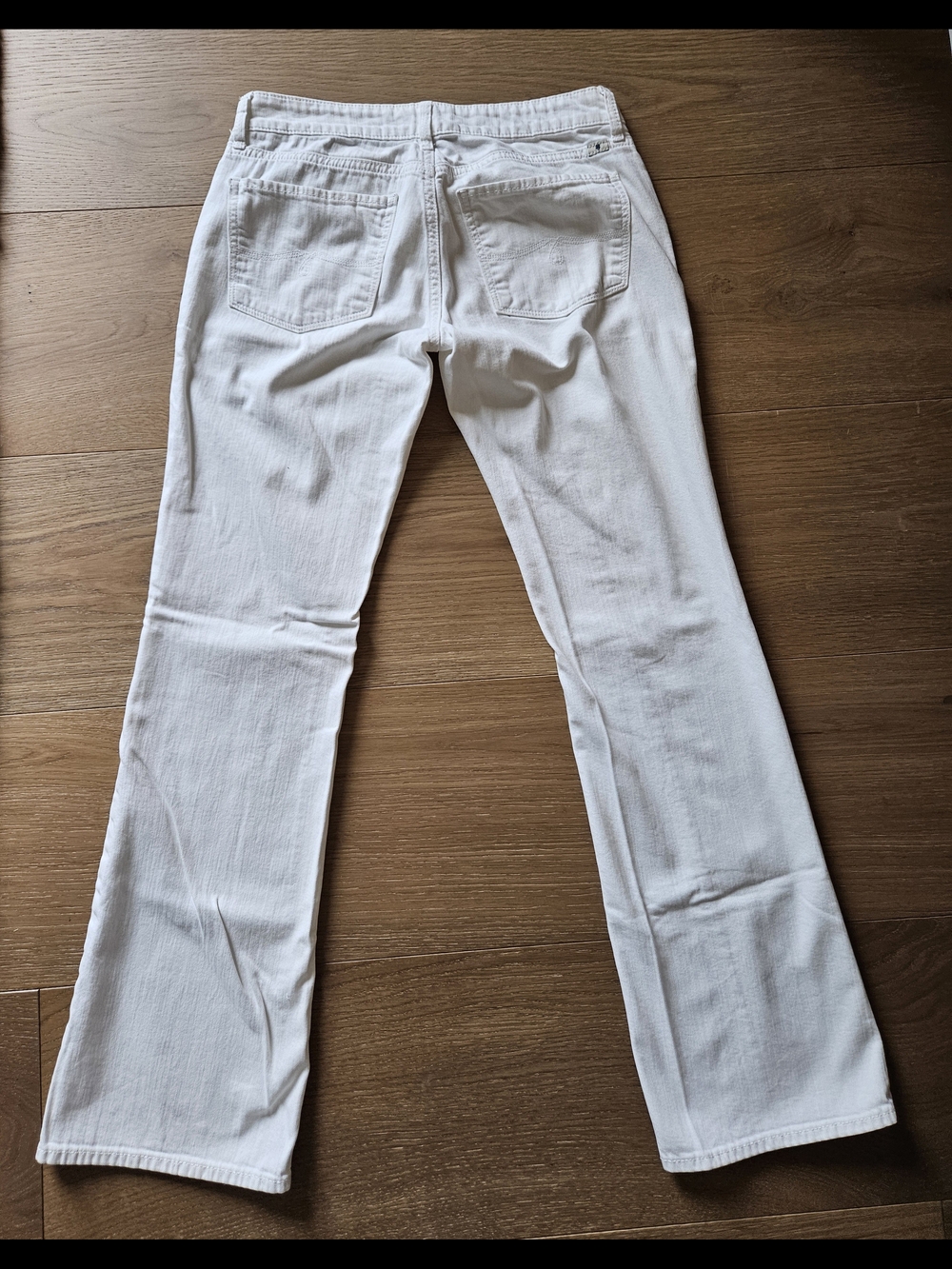 Lucky Brand Vintage White Lolita Relaxed Lightweight Bootcut Jeans - 2/26 - Picture 6 of 7